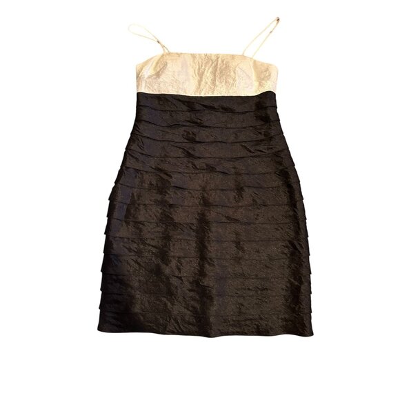 Jessica Howard Black & Ivory Cocktail Dress – Size 12 - Picture 8 of 10